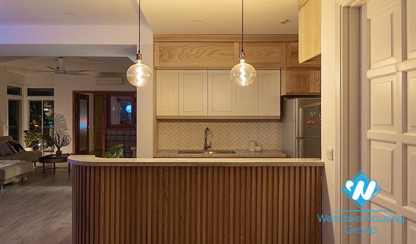 3 bedroom high floor apartment for rent with new modern furniture in Ciputra